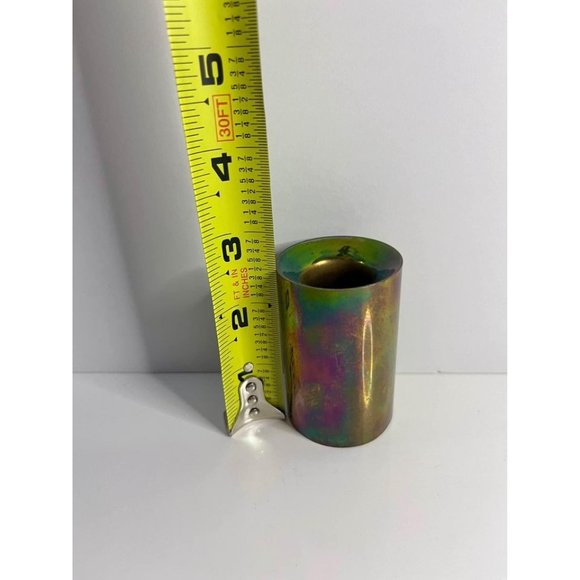 Brass Modern Candle Votive/Taper Candle Holders - Picture 7 of 10